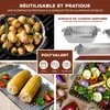 bremermann Paniers à barbecue Set de 3 en acier inoxydable Voir les images du produit 2