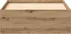 vidaXL Rama łóżka ze schowkiem dąb Artisan 90 x 200 cm Podgląd zdjęcia produktu 5