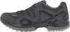 A side profile of a single dark gray hiking shoe against a white background. Anteprima dell’immagine prodotto