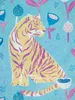 Keilrahmenbild - Vegan Tiger - Größe 30 x 40 cm Produktbild-Vorschau 5