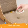 Nobleza - Kratzbrett Katze, 60 cm Hohe L Förmige Kratzpappe Produktbild-Vorschau 8
