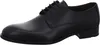A black leather dress shoe is shown from a side angle against a white background. Produktbild-Vorschau