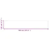 Schermo privacy per balcone bianco 120x700 cm 100 % Anteprima dell’immagine prodotto 9