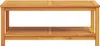vidaXL Odkladací stolík olej-prírodný 110 x 55 x 45 cm Náhľad obrázku produktu 4