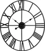 Teesa grande horloge en aluminium horloge murale 60 cm, Voir les images du produit 1