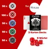 Valise de poker Kyto 300 pièces - Set idéal pour le Texas Voir les images du produit 3