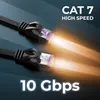 deleyCON 5x 1m RJ45 Patchkabel Flachkabel mit CAT7 Rohkabel Produktbild-Vorschau 3