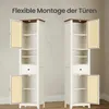 VASAGLE Badezimmerschrank im Landhausstil, Badschrank Produktbild-Vorschau 7