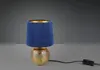 Lampe de table SOPHIA dorée et bleu marine, 1xE14x40W, Voir les images du produit 6