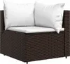 A corner sofa module with white cushions on a white background. Náhľad obrázku produktu