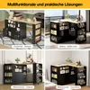 Kuchyňský ostrůvek Fortuna Lai s výsuvnou pracovní deskou, Náhled obrázku produktu 4