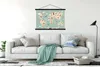 MuchoWow® Textilposter Erde - Weltkarte Kinder - Tiere - Produktbild-Vorschau 3