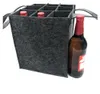 Flaschentasche, Flaschenträger, Biertragetasche aus Filz Produktbild-Vorschau 2