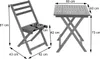 Garnitur MCW-P71, Sitzgruppe Lounge-Set Garten 2x Stuhl Produktbild-Vorschau 11