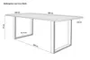 Möbelretoure Esstisch 300x100cm Akazie massiv natur Produktbild-Vorschau 3