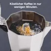 VonShef 9 Tassen Espressokocher für den Herd, 450 ml Mokka Produktbild-Vorschau 7