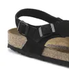 Birkenstock Tulum Wildleder Damen Sandalen Black Narrow-fit Produktbild-Vorschau 6