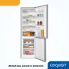 Exquisit Kühl-Gefrierkombination KGC265-70-010D inoxlook | Produktbild-Vorschau 4