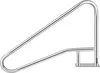 Pool Haltegriff Edelstahl 139,7x81,2 cm Schwimmbad-Handlauf Produktbild-Vorschau 9