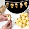 com-four® 24x dekoracyjna czaszka - plastikowa czaszka do Podgląd zdjęcia produktu 2
