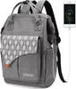 JOSEKO Rucksack Tasche Daypack Light Gray - Praktisch und Produktbild-Vorschau 3