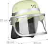 relaxdays Feuerwehrhelm Kinder mit Blaulicht Produktbild-Vorschau 4