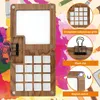 Skizzenbuch Palette aus Holz, Tragbare Aquarell Palette 15 Produktbild-Vorschau 4