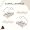 Crazy Pine Letto a Casetta Bianco 90x200 cm – Letto da Anteprima dell’immagine prodotto 6