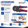 Bituxx Crimpzange im Set mit Aderendhülsen 0,08-16mm² - Produktbild-Vorschau 3