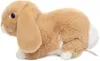 A plush toy rabbit is shown from the side against a white background. Náhled obrázku produktu