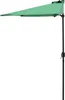A green half-parasol attached to a black pole, shown against a white background. Anteprima dell’immagine prodotto