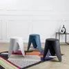 Stapelbarer Sitzhocker Gala - Kunststoff - grau - D30 x H46 Produktbild-Vorschau 6