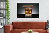 MuchoWow® - Leinwandbilder - Whiskey - Zigarre - Glas, Produktbild-Vorschau 3
