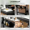 Plynový gril Outsunny 3 KW 3+1 hořák Grilovací vozík z Náhled obrázku produktu 6