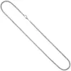 JOBO Erbskette 585 Weißgold 3 mm 45 cm Gold Kette Halskette Produktbild-Vorschau 4