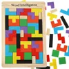 Tetris układanka puzzle drewniane klocki Montessori gra Podgląd zdjęcia produktu 2