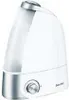 A white humidifier with a silver accent on a white background. Podgląd zdjęcia produktu