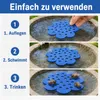 4er Set schwimmende Insekten Trinkstation Garten Produktbild-Vorschau 2