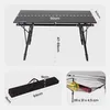 AREBOS Campingtisch faltbar 90x51,5 cm | Höhenverstellbar Produktbild-Vorschau 8