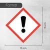Adesivo di pericolo I Pellicola resistente alle intemperie Anteprima dell’immagine prodotto 2