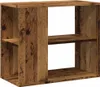 vidaXL Mobile laterale effetto legno antico 60x30x50 cm Anteprima dell’immagine prodotto 6