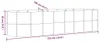 vidaXL Hochbeet Verzinkter Stahl 322x100x68 cm Anthrazit Produktbild-Vorschau 6
