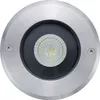 Lutec LED Bodeneinbauleuchte Denver Edelstahl Ø14cm IP67 Produktbild-Vorschau 2