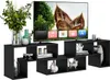 KOMFOTTEU TV skříňka dřevo, TV skříňka volně Náhled obrázku produktu 9