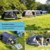 Skandika Kambo Tunnelzelt für 4 Personen | Dunkle Produktbild-Vorschau 8
