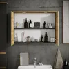 Armoire de salle de bain avec miroir, éclairage et prise Voir les images du produit 4