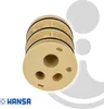 A product shot of a plumbing adapter with a logo. Produktbild-Vorschau