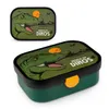 Obedový box - 18 x 13 cm - zelený - čierny - plastový - Náhľad obrázku produktu 19