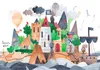 Vlies Fototapete - A colourful treasure island with a Produktbild-Vorschau 6