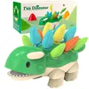 Montessori dinosauří skládačka s barvami s2055a Náhled obrázku produktu 13